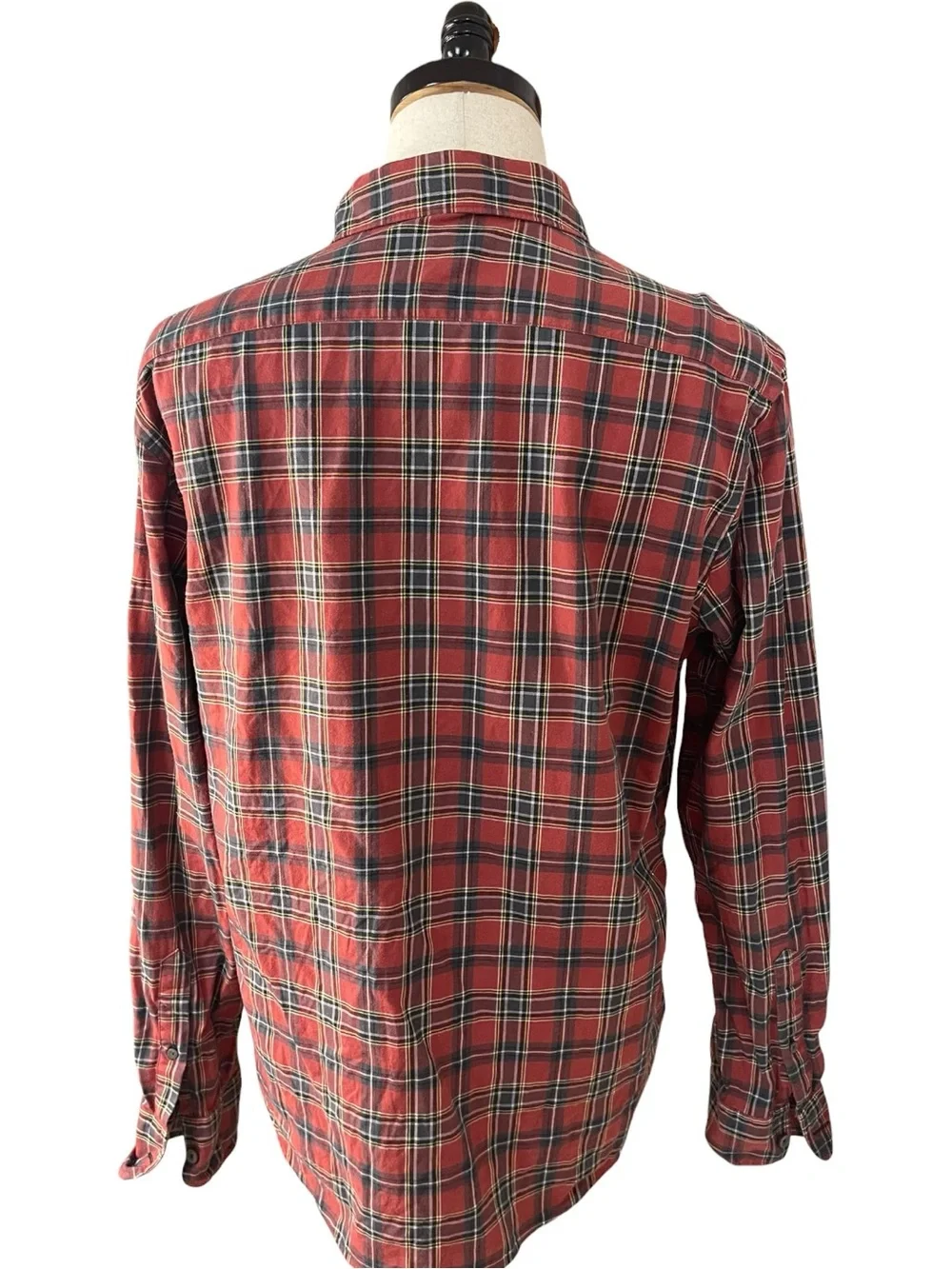 UNTUCKit Catarratto Button Down Slim Fit Shirt Red Plaid